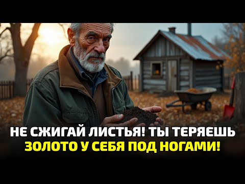 Видео: Никогда не сжигай осенние листья! Вот почему земля мстит за эту ошибку!