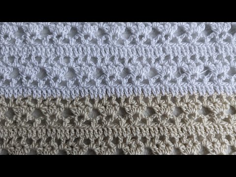 Видео: Узор маленькие тюльпаны крючком. Как связать.