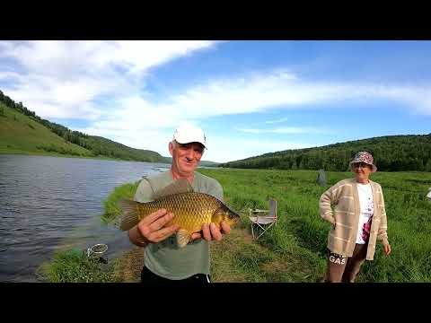 Видео: Отличная рыбалка Залив Огур Красноярское водохранилище
