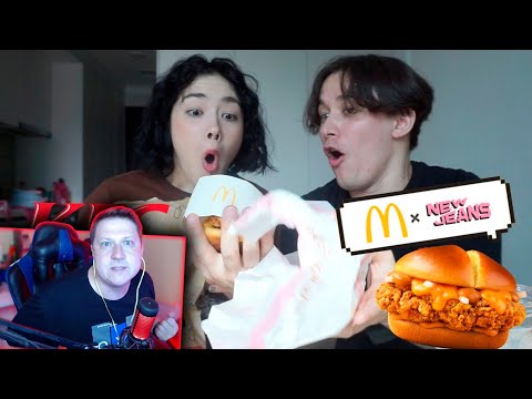 Видео: РЕАКЦИЯ НА Пробуем КОРЕЙСКИЙ Макдональдс и КФС с Анастасиз
