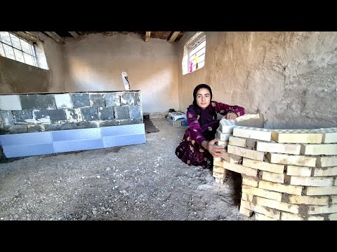 Видео: Наргес строит камин для долгой зимы