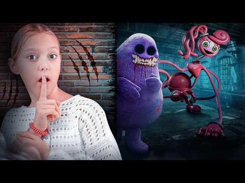 Видео: МОНСТРЫ ВОКРУГ НАС! Гримасс Шейк, Мама Длинные Ноги, Хаги Ваги, Сиреноголовый!