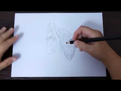 Видео: АСМР рисую лошадь 🐎  Истории из жизни.  Поболтаем перед сном. Шепот. Видео и звуки для сна.