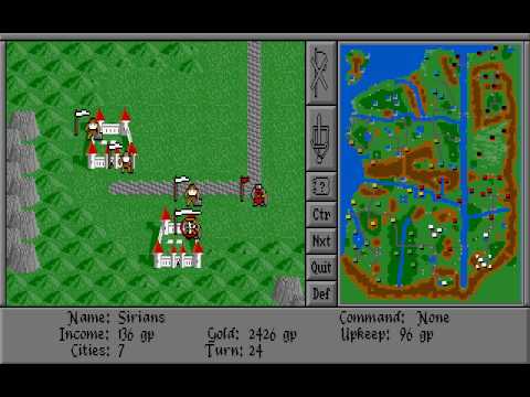 Видео: WarLord прохождение Land за белых Часть 2.