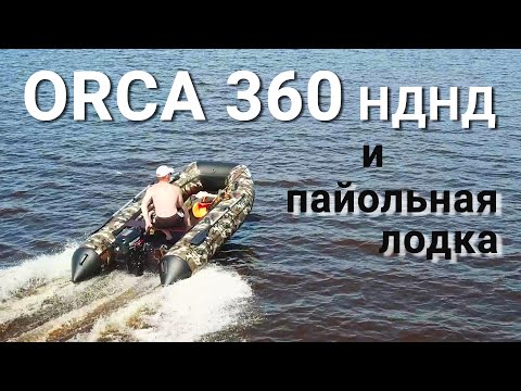 Видео: Лодка НДНД или ПАЙОЛЬНАЯ? Что лучше? | Отзыв об ORCA 360