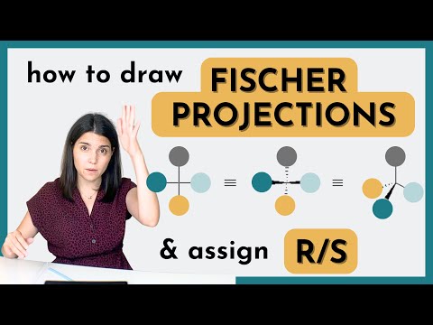 Видео: Проекции Фишера в органической химии: как их нарисовать и определить R/S-стереохимию