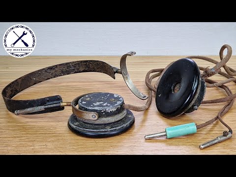 Видео: Реставрация старинных сломанных наушников