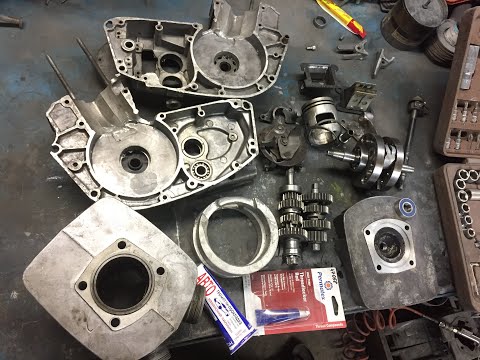 Видео: Двигатель ч.2 Восход "Блудный Сын" установка коленвала и кпп