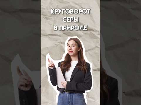 Видео: Круговорот серы в природе #егэ #химия #химия10класс #умскул