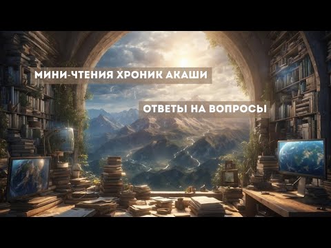 Видео: Мини-чтения Хроник Акаши. Ответы на вопросы. Гостья эфира @Tatyana_Bulgakova (Telegram)