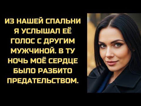 Видео: Она тихо вошла в 2 часа ночи. Но замерла на пороге, услышав из нашей спальни голос его жены.