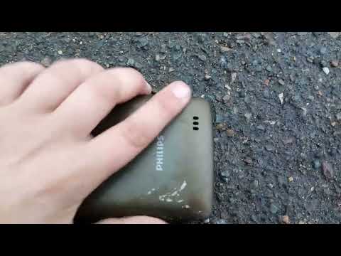 Видео: Краш тест телефона Phillips