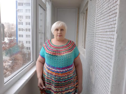 Видео: ОЧЕНЬ КРАСИВАЯ ТУНИКА СЕМИЦВЕТИК Часть1 (введение,расчеты,узор)