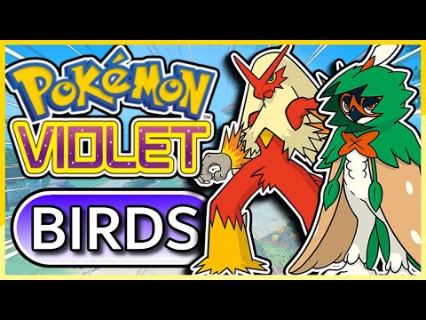 Видео: Покемон Вайолет — ПТИЦЫ, которые не умеют летать — Хардкорный Назлок
