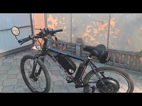 Видео: Электро велосипед с мотором 1000w. 60v.   Ч.2