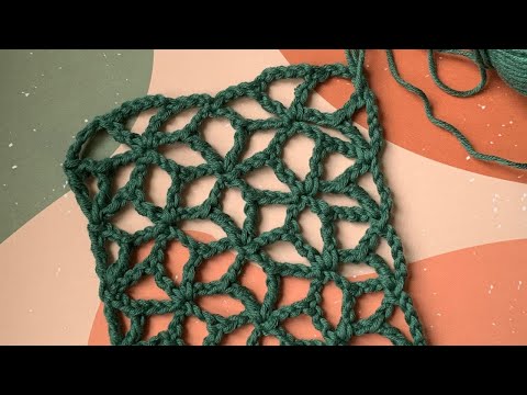 Видео: 😍 узор СЕТКА КРЮЧКОМ crochet pattern @Катя SHODDI CROCHET вязание крючком