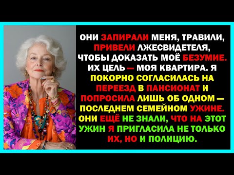 Видео: Меня травили, чтобы забрать квартиру  Они хотели сдать меня в пансионат