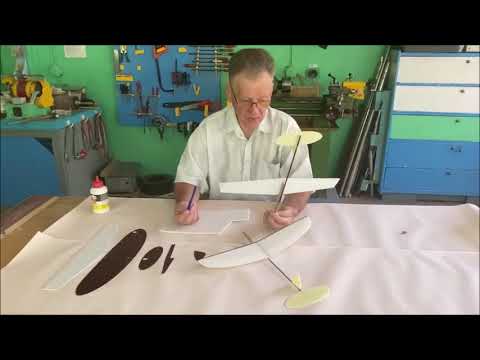 Видео: Тема "Изготовление модели метательного планера". Часть 1
