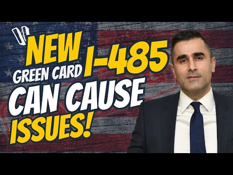 Видео: НОВАЯ форма I-485 для получения грин-карты может вызвать проблемы!