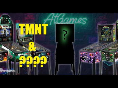 Видео: Новости аркадных игр! Черепашки-ниндзя от AtGames (и ещё больше?), Arcade1up: новые старые запасы...