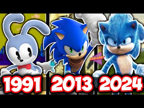 Видео: СОНИК - Как Он Менялся? || От Концепта до Фильма || Эволюция Игр и Мультов Sonic