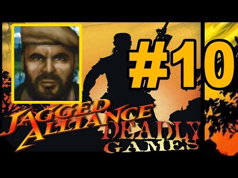 Видео: Прохождение Jagged Alliance Deadly Games #10 - с комментариями