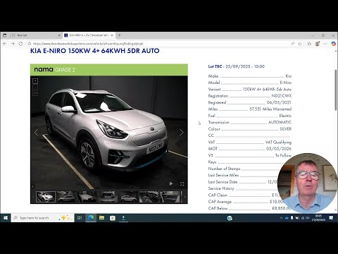 Видео: Лучшие электромобили этой недели на аукционе Shoreham Vehicle Auctions: Kia e niro и пикап Maxus ...
