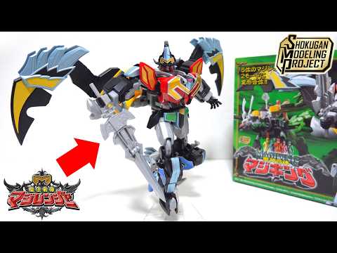 Видео: Пять MagiMajins объединяются в робота!? Сравните SMP Magiking с версией DX! Magiranger