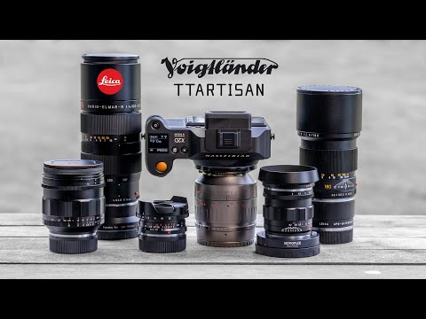 Видео: X2D с объективами сторонних производителей Leica, Voigtlander и TTArtisan
