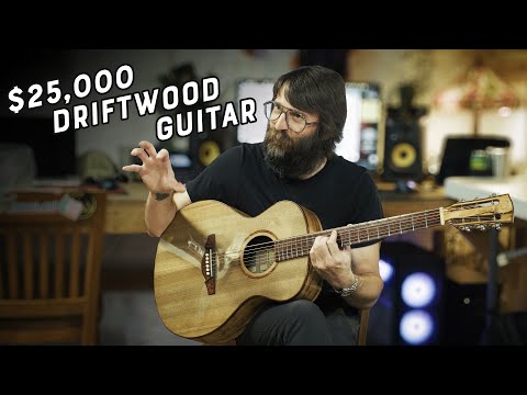 Видео: Компания Driftwood Guitars лично доставила нам нашу первую акустическую гитару! Более 400 часов р...