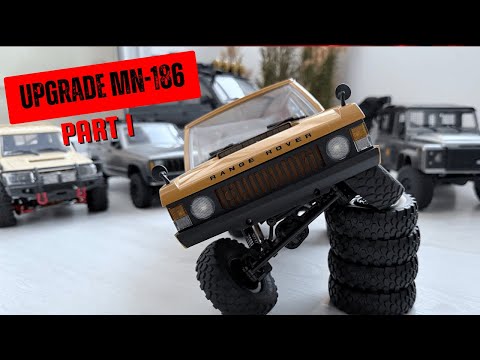 Видео: upgrade mn168 Range Rover 1/12 мои доработки