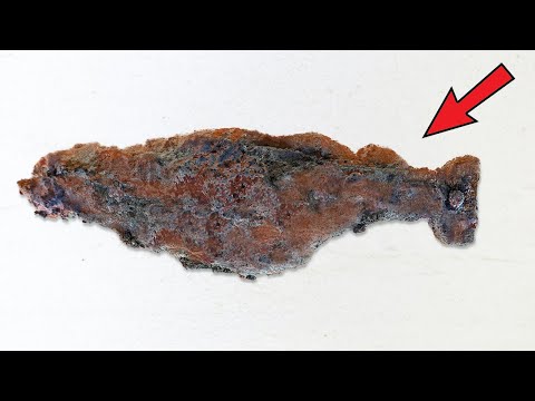 Видео: Реставрация ТАИНСТВЕННОГО грязного предмета - что там ВНУТРИ?