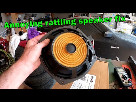 Видео: Устранение дребезжания динамика в Jaguar XJL 2011 года