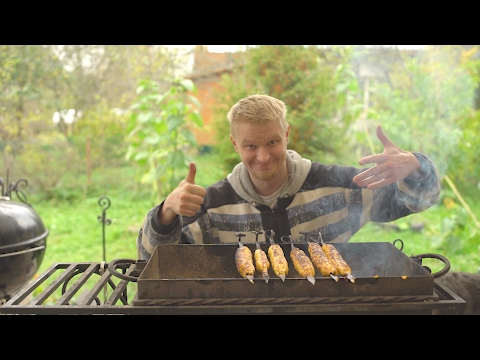 Видео: НЕ правильный кебаб из курицы. Блендер...