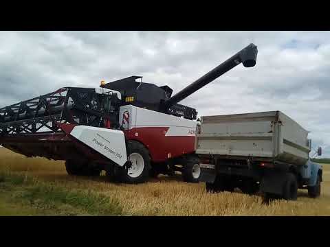 Видео: Пробный выезд  в поле новый акрос 550