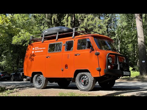 Видео: Замена подфарника и установка холодильника. УАЗ Буханка Экспедиция.