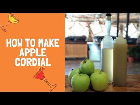 Видео: How to make Apple Cordial & Apple Puree by Virchik | Как приготовить яблочный кордиал | #GoPro