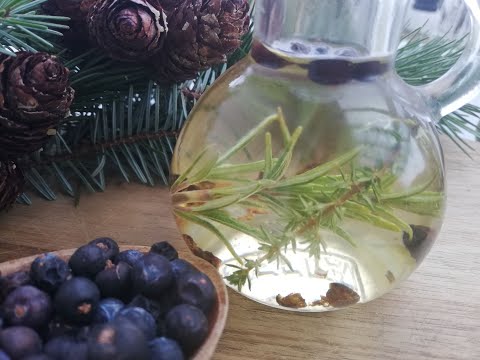 Видео: Масло с можжевельником. СНИМАЕТ БОЛЬ В СУСТАВАХ ЛЕЧИТ ГЕМОРОЙ. Подсолнечное масло с можжевельником. 