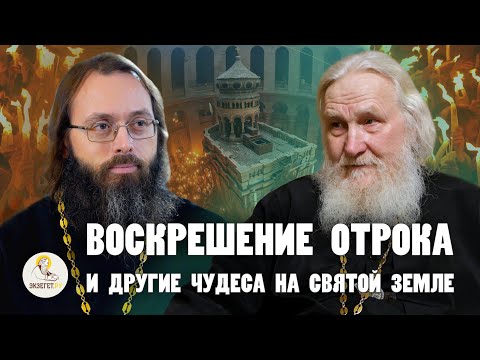 Видео: ВОСКРЕШЕНИЕ ОТРОКА И ДРУГИЕ ЧУДЕСА НА СВЯТОЙ ЗЕМЛЕ //  Игумен Киприан (Ященко),  о. Валерий Духанин