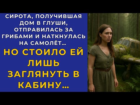 Видео: Сирота, получившая дом в глуши, отправилась за грибами и наткнулась на самолёт… Но стоило ей лишь...