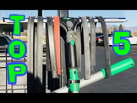 Видео: ТОП-5 РЕЗИНОК ДЛЯ МЫТЬЯ ОКОН