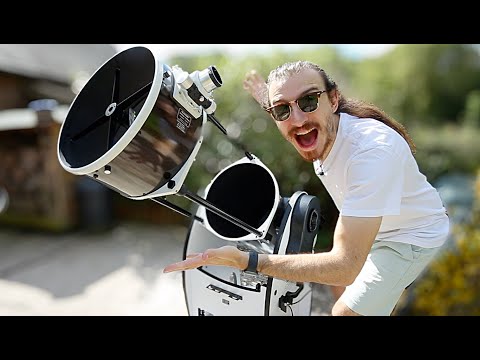 Видео: Мой ОГРОМНЫЙ новый телескоп!