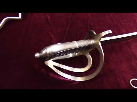 Видео: Сабля британская легкокавалерийская 1821 для индийского колониального офицера от "Назаров и Калибр"