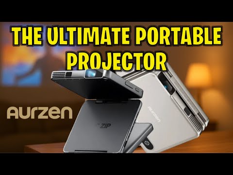 Видео: Обзор проектора AURZEN ZIP Tri-Fold | Идеальный портативный проектор, который вам НУЖЕН в 2025 году!