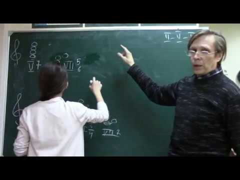 Видео: 01. Септаккорды и их обращения