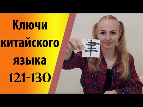 Видео: Ключи китайского языка (121-130).