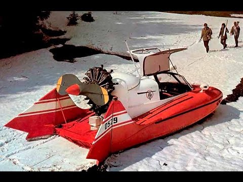 Видео: Почтовые Аэросани-амфибия А-3 ОКБ им. Туполева