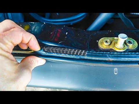 Видео: Беспокоит вода, сквозняк, шум? Замени уплотнители и радуйся! | Golf 3