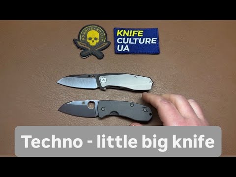 Видео: “Spyderco Techno 2 vs Techno 3 — еволюція "маленького великого ножа”