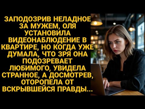 Видео: Установила в квартире камеры, чтобы проследить за мужем. Но то, что вскоре увидела...